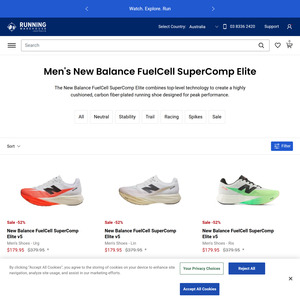 New Balance FuelCell SuperComp Elite V5 (Includes 2E) - $179.95 Free Delivery