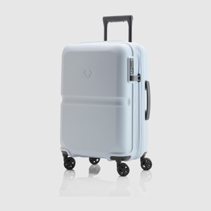 Antler Single Stripe 55cm Hard Shell Suitcase Salt Blue $117