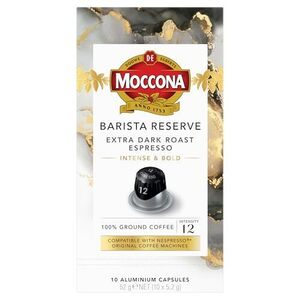 Moccona Barista Extra Dark Roast Intensity 12 - 100 Capsules $36 ($32.40 Sub & Save) + Delivery ($0 Prime/ $59+)