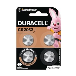 Duracell CR2032 Lithium Coin Battery 4-Pack $7.94 ($7.15 Sub & Save) + Delivery ($0 with Prime/$59 Spend)