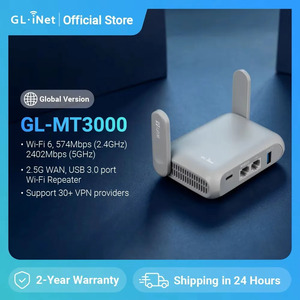 GL.iNet GL-MT3000 (Beryl AX) Wi-Fi 6 Router US$45.60 (~A$63.89) Delivered (AU Stock)