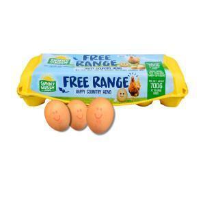 Sunny Queen Free Range Extra Large Eggs 12 Pack 700g $6.50 (Was $8.80)