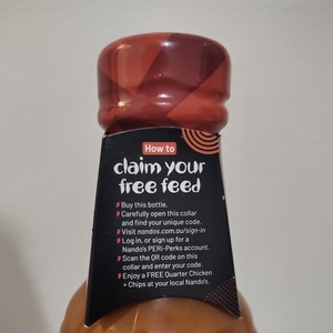 Buy Marked PERi PERi Sauce 250g from Coles or Woolworths & Get Free 1/4 Chicken & Chips Voucher