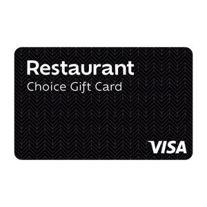 8% Off Restaurant Choice eGift Cards (Max card value is $300, max discount per order is $200)
