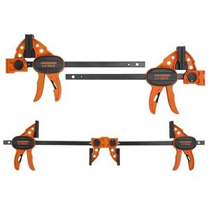 Jorgensen 6" Spreader/Bar Clamp Set, 4-pack,One-Hand Light Duty … $48.89 (RRP $66.62) +Delivery ($0 Prime/$59 Spend)