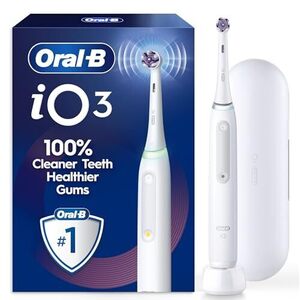 Oral-B iO Series 3 Clean & Whiten Electric Toothbrush White $84.55 (RRP $199) Delivered
