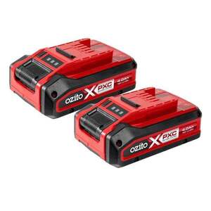Ozito PXC 18V 4.0Ah Compact Battery PPBP-240 - Twin Pack $79 + Delivery ($0 C&C / in-Store/ OnePass)
