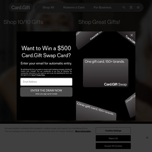 10% off TCN Good Food, Cinema, Love & Shop (Swap Uber/UberEats) Gift Cards (Digital/Physical) + $2.95 Physical Del