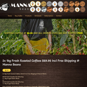 2kg Fresh Roasted Specialty Coffee Beans $69.95 & Free Shipping