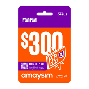Amaysim: Unlimited 240GB 12-Month Plan $199 (was $320), Plus $85 Cashback at TopCashback AU