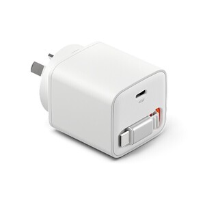 Cygnett 45W Wall Charger with Retractable Cable White $30 + $9.99 Delivery ($0 C&C/ in-Store/ $120 Order)