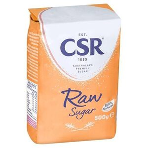 CSR Sugar 500g Varieties: Raw Sugar $2.00, Jam Setting Sugar $3.00, Smart Sugar $4.00 + Del ($0 Prime/ $59 Spend)