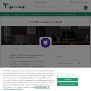 PureVPN: 120% Cashback for New PureVPN Customers