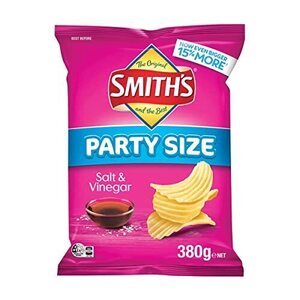 Smith's Crinkle Cut Salt & Vinegar Chips 380g $4.25 ($3.82 Sub & Save, [Prime] 2 for $7.22) + Del ($0 Prime/ $59+)