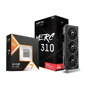 XFX SPEEDSTER MERC 310 RX 7900 XTX GPU & AMD Ryzen 7 9800X3D CPU Bundle $1679 C&C/ in-Store Only