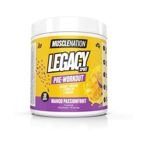 Muscle Nation Mango Passionfruit Legacy Sport Pre-Workout Powder 225g $27 ($24.30 S&S) + Del ($0 Prime/ $59 Spend)