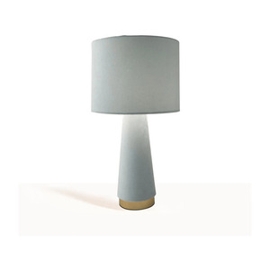 Leona Velvet Table Lamp - Blue $18 (Was $29) + Delivery ($0 C&C/ in-Store/ OnePass/ $65 Order)