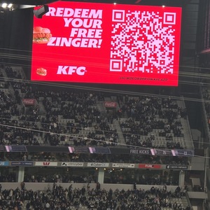 Free zinger buger kfc