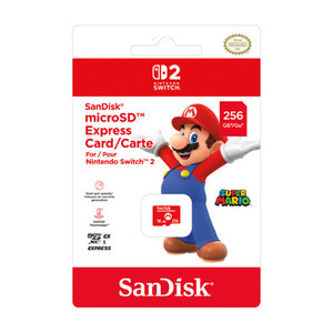 SanDisk microSD Express Card for Nintendo Switch 2 - 256GB $69 ($59 after $10 Newsletter Sign-up Voucher) Delivered