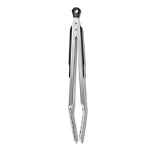 OXO Good Grips Lockable Stainless Steel Tongs, 30cm/12-Inch $11.99 (RRP $23.95) + Delivery ($0 Prime/$59 Spend)