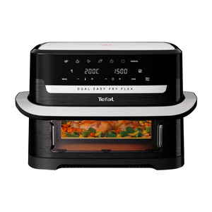 Tefal Dual Easy Fry Flex Black Air Fryer - Model EY9228 $141 (via Price-Check Button) + Delivery ($0 C&C)