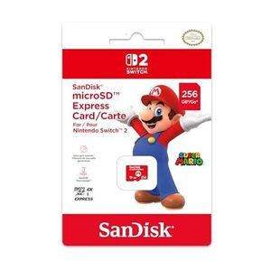 SanDisk 256GB MicroSD Express Card for Nintendo Switch 2 $69 (RRP $79.95) Delivered