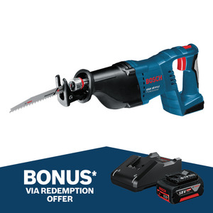 Bosch 18V Professional Reciprocating Saw - Skin Only (+Battery/Charger via redemption) $159 delivered
