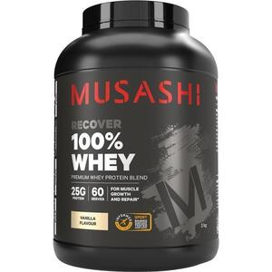 Musashi 100% Whey 2kg $77.49 + Delivery ($0 C&C/ in-Store)