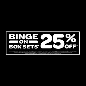 25% off Select Film & TV Show Boxsets + Delivery ($0 C&C/ in-Store)