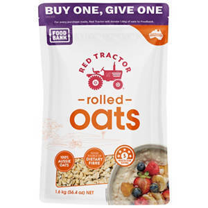 Red Tractor Rolled Oats 1.6kg $5.99