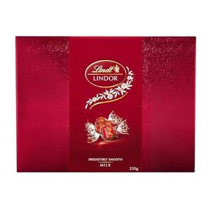 Lindt LINDOR Milk Chocolate Gift Box 235g $13.95 + Delivery ($0 with Prime/ $59 Spend)