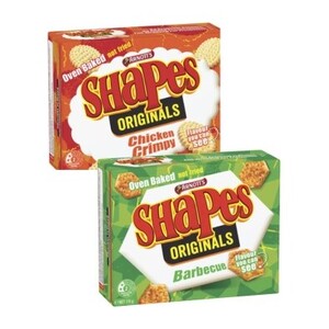 ½ Price: Arnott's Shapes Crackers 160g-190g $2, Popcorners 130g $2.40, Lindt Lindor Gift Box 235g $15 + More