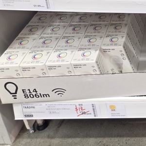 IKEA Trådfri E14 LED Bulb $12 Each