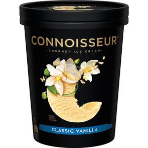 1/2 Price: Connoisseur Ice Cream 1 Litre $6.50