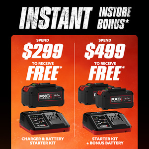 Einhell Professional: Spend $299+ Get Free 5Ah Battery & Charger, Spend $499+ Get Free 2x 5Ah Batteries & Charger