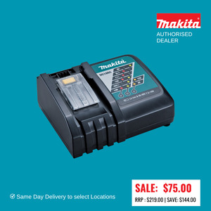 Milwaukee M12/18 (OOS) or Makita 18 Volt Rapid Charger $35 ea + $9.99 Delivery ($0 VIC C&C/$100 Order)