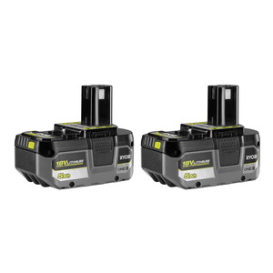 Ryobi One+ 18V 5Ah High Performance Battery 2 Pack $179 with Old Battery Trade in